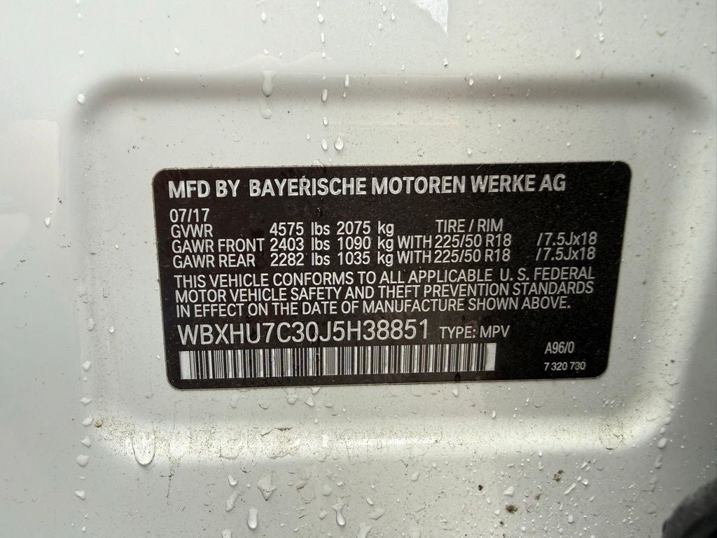 2018 BMW X1 sDrive28i