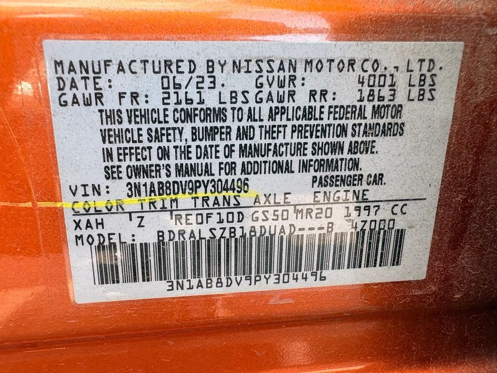 2023 Nissan Sentra SR