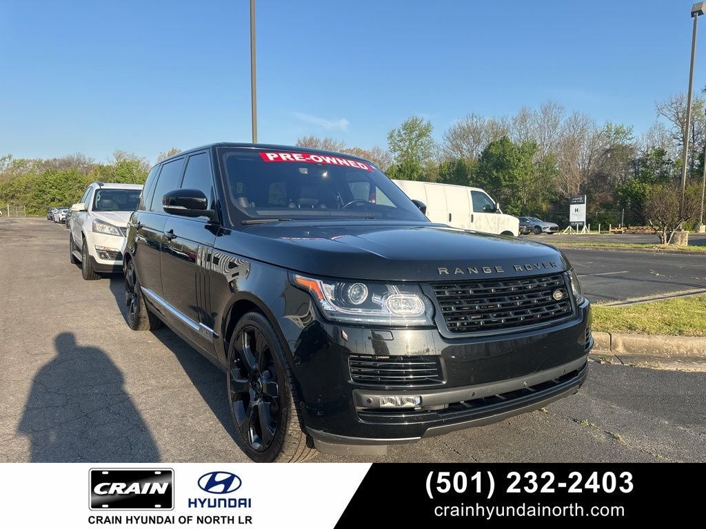 2017 Land Rover Range Rover 5.0L V8 Supercharged LWB