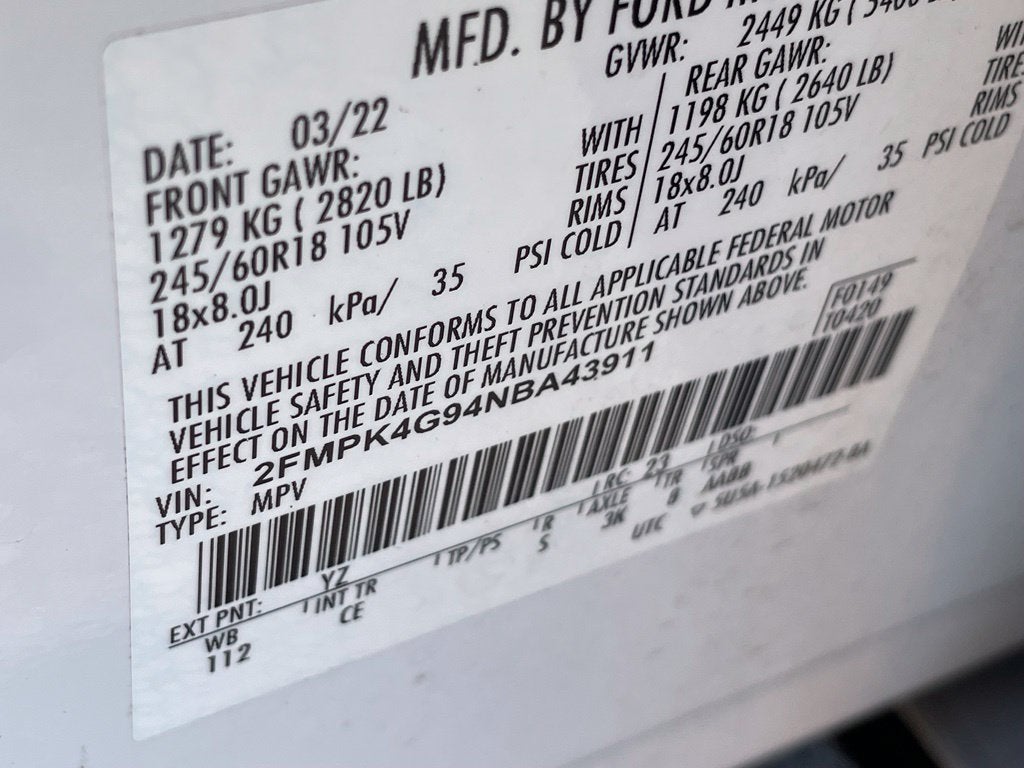 2022 Ford Edge SE