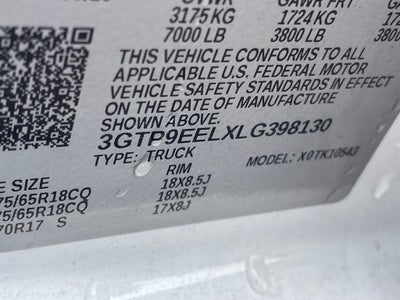 2020 GMC Sierra 1500 AT4