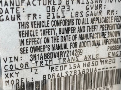 2024 Nissan Sentra SR