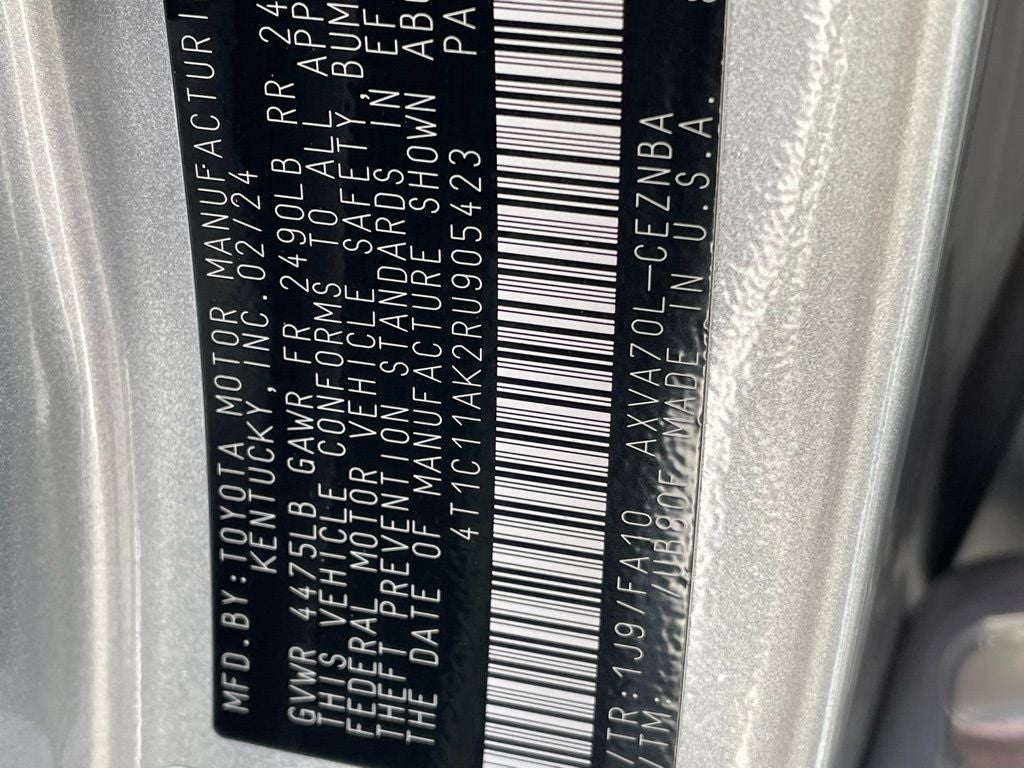 2024 Toyota Camry LE