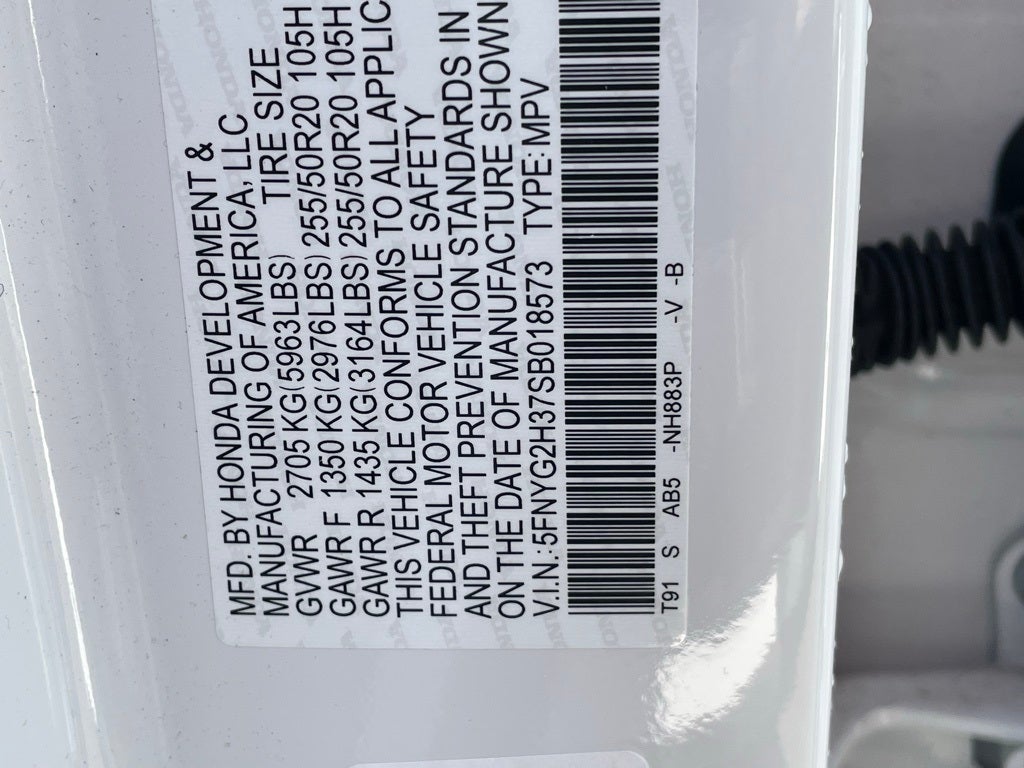 2025 Honda Pilot Sport