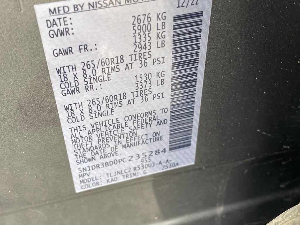 2023 Nissan Pathfinder Rock Creek