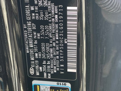 2020 Kia Telluride SX