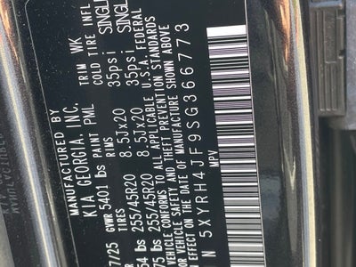 2025 Kia Sorento EX