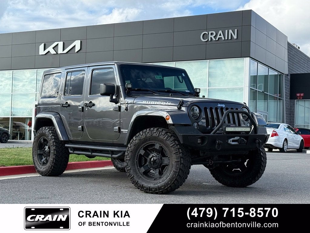 2016 Jeep Wrangler Unlimited Rubicon | LIFTED WHEELS AND TIRES!