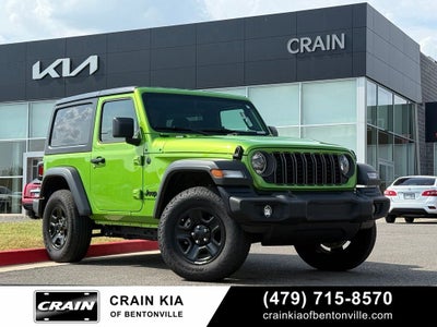 2025 Jeep Wrangler Sport - 4WD / CLEAN CARFAX / ONE OWNER