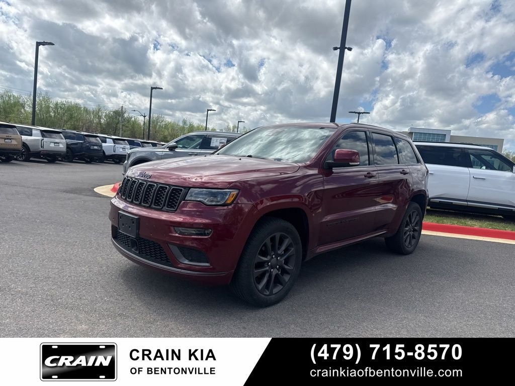 2018 Jeep Grand Cherokee High Altitude II - 4WD / CLEAN CARFAX / SUNROOF