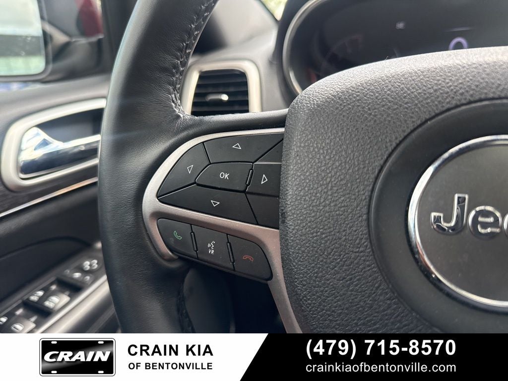 2018 Jeep Grand Cherokee High Altitude II - 4WD / CLEAN CARFAX / SUNROOF