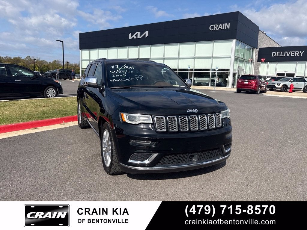 2018 Jeep Grand Cherokee Summit - 4WD | PANORAMIC SUNROOF