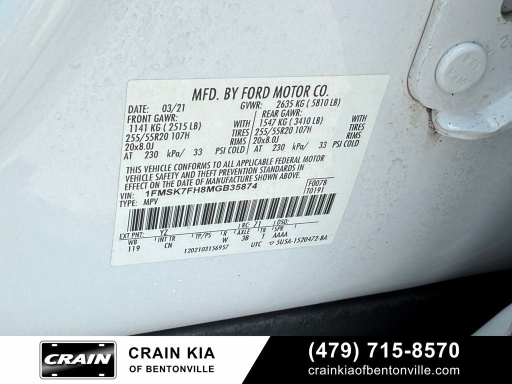 2021 Ford Explorer Limited - CLEAN CARFAX