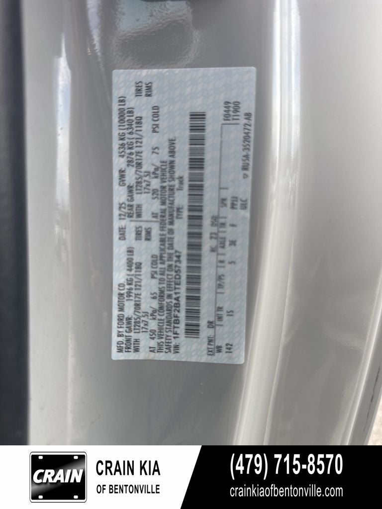 2026 Ford F-250SD XL - 4WD / CLEAN CARFAX / ONE OWNER