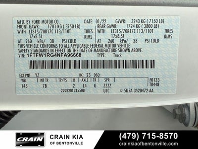 2022 Ford F-150 Raptor - 4WD / CLEAN CARFAX