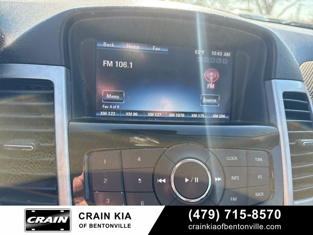 2014 Chevrolet Cruze 1LT - WHOLESALE / AS-IS