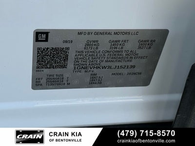 2020 Chevrolet Traverse 3LT - AWD