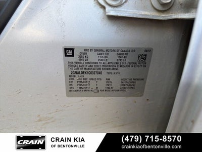 2012 Chevrolet Equinox LT - CLEAN CARFAX HISTORY