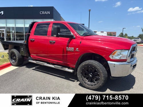 2018 RAM 3500 Tradesman - 4WD / CLEAN CARFAX / DIESEL - FLAT BED