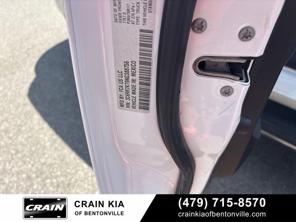 2022 RAM 1500 Classic Tradesman - 4WD / CLEAN CARFAX