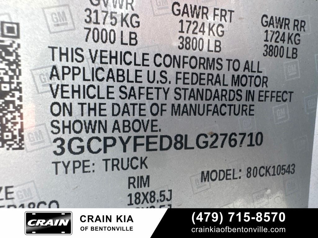 2020 Chevrolet Silverado 1500 LT Trail Boss - 4WD / CLEAN CARFAX / LEATHER
