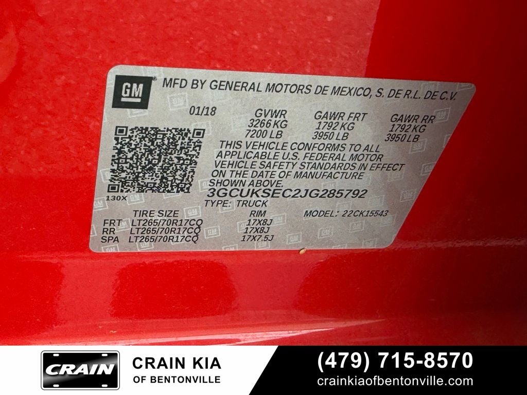 2018 Chevrolet Silverado 1500 LTZ 1LZ - 4WD / CLEAN CARFAX HISTORY