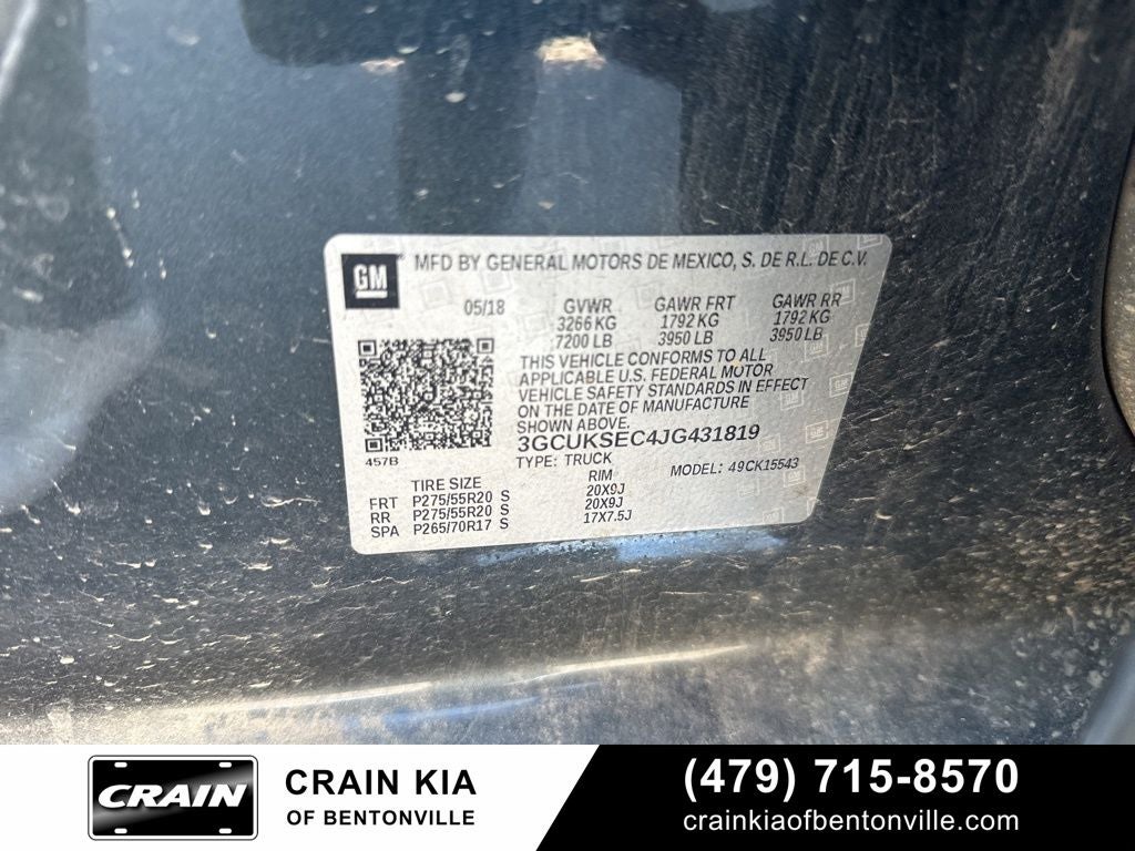 2018 Chevrolet Silverado 1500 LTZ - 4WD / CLEAN CARFAX