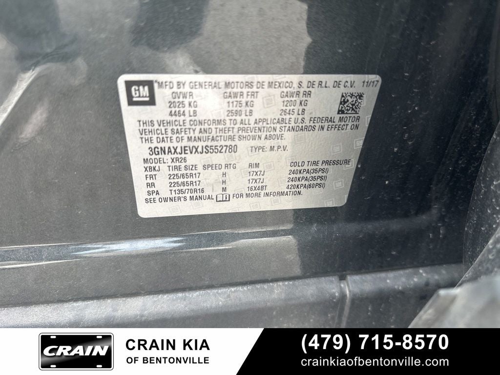2018 Chevrolet Equinox LT - CLEAN CARFAX / LEATHER INTERIOR