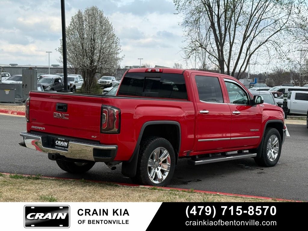 2017 GMC Sierra 1500 SLT - 4WD / SUNROOF / CLEAN CARFAX / ONE OWNER