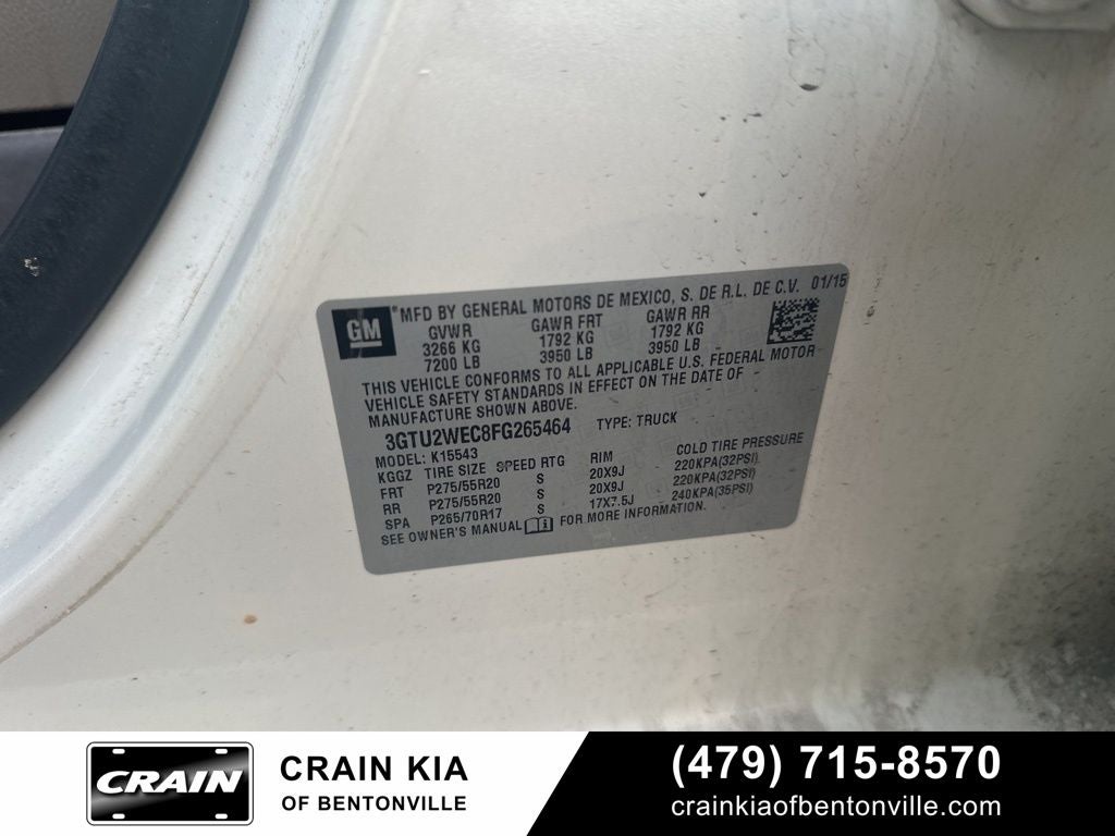 2015 GMC Sierra 1500 Denali - WHOLESALE / AS-IS