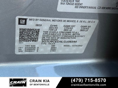 2020 GMC Sierra 1500 Elevation - 4WD