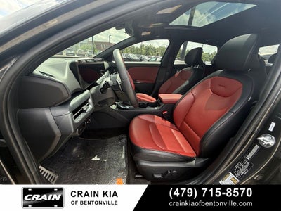 2025 Kia K4 GT-Line Turbo - KIA CPO / PANORAMIC SUNROOF / RED INTERIOR