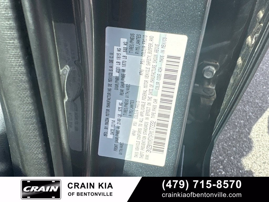 2015 Mazda Mazda3 i Grand Touring - SUNROOF
