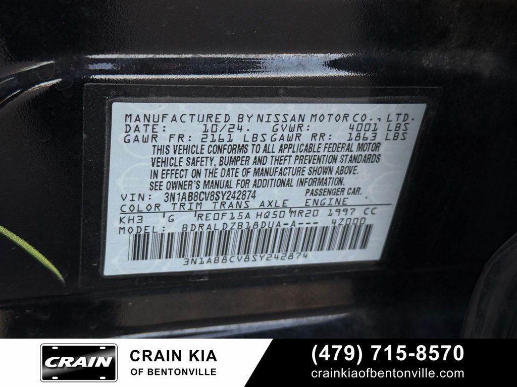 2025 Nissan Sentra SV - CLEAN CARFAX / ONE OWNER