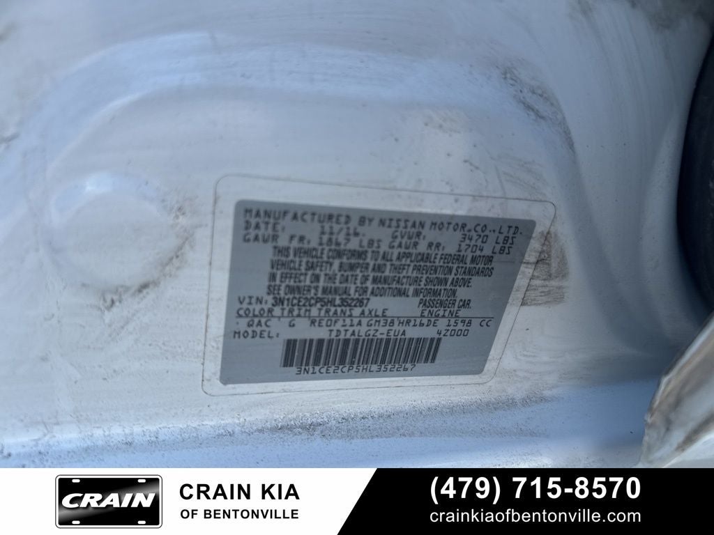 2017 Nissan Versa Note SR - CLEAN CARFAX HISTORY