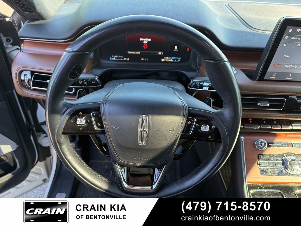 2020 Lincoln Aviator Grand Touring - AWD / PANORAMIC SUNROOF / DVD / 302A