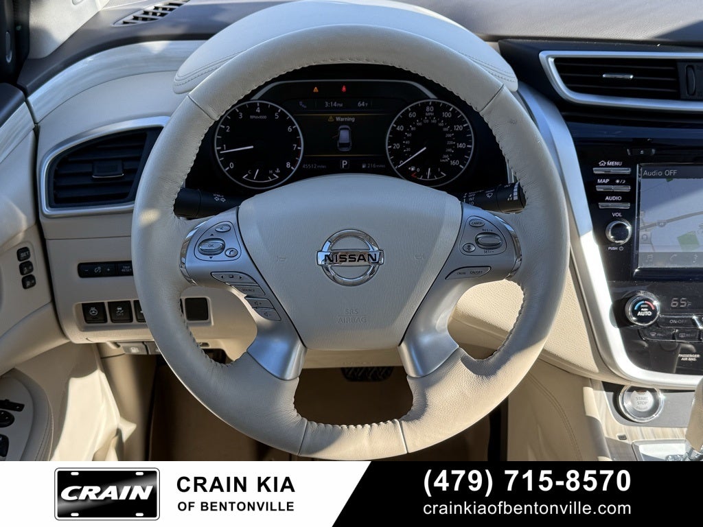 2018 Nissan Murano Platinum - AWD / PANORAMIC SUNROOF