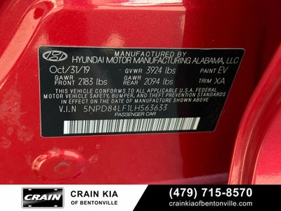 2020 Hyundai Elantra Limited - SUNROOF / CLEAN CARFAX