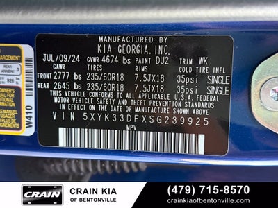 2025 Kia Sportage EX - KIA CPO / CLEAN CARFAX / ONE OWNER