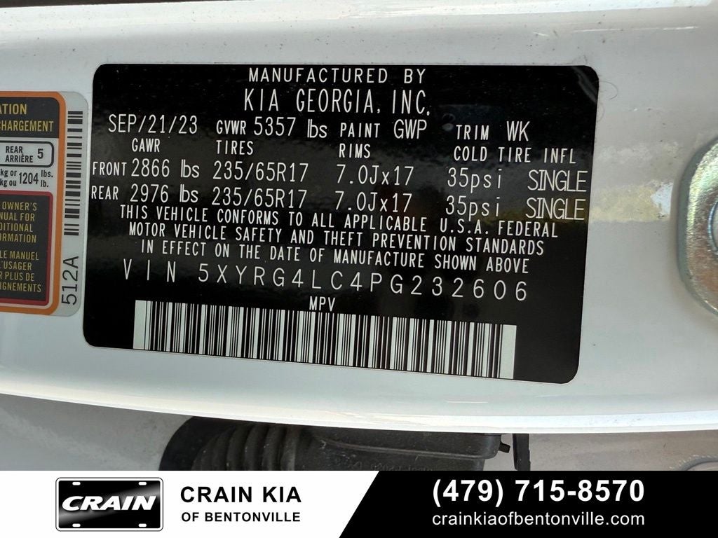 2023 Kia Sorento LX - KIA CPO / CLEAN CARFAX / ONE OWNER