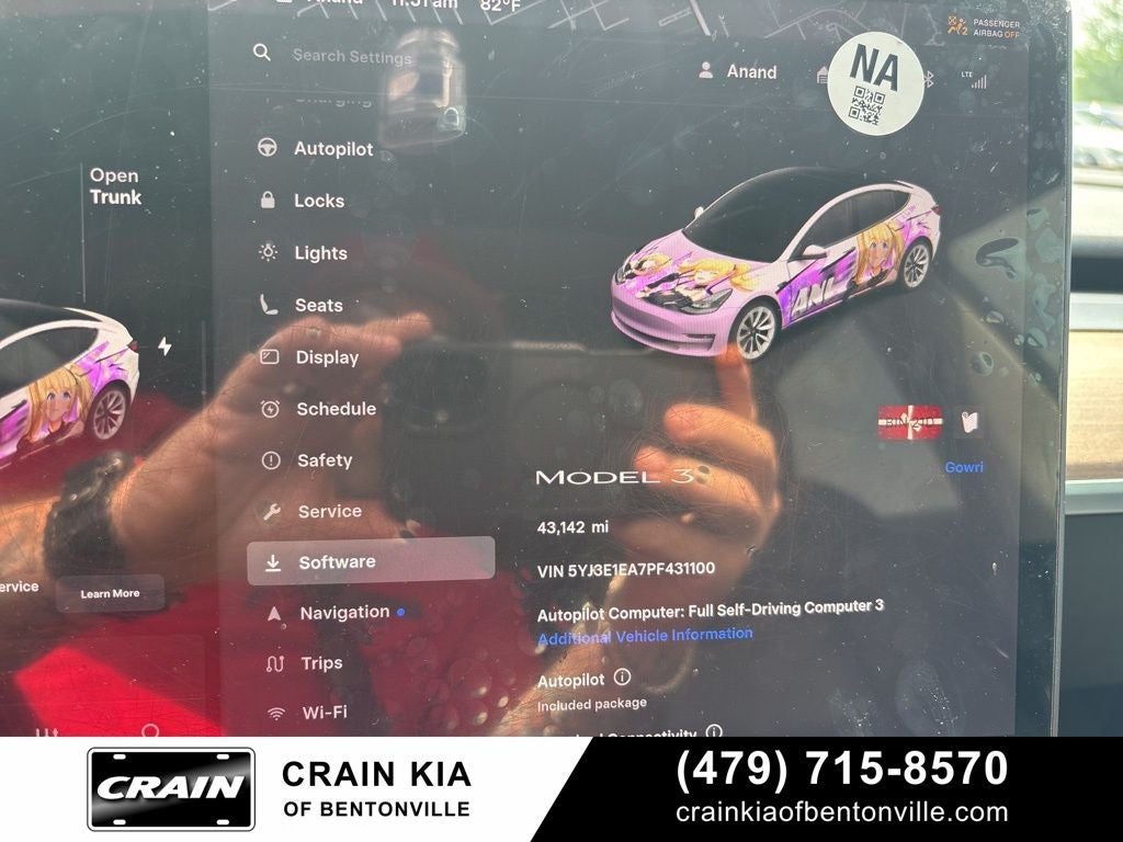 2023 Tesla Model 3 Base - CARFAX ONE OWNER
