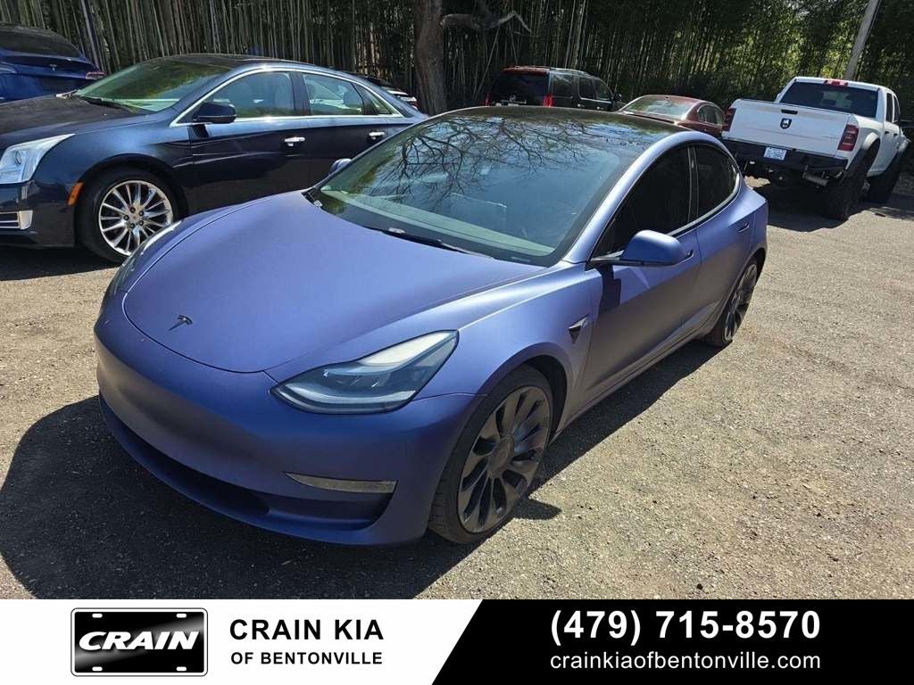 2022 Tesla Model 3 Performance - CUSTOM WRAP! / CARFAX ONE OWNER