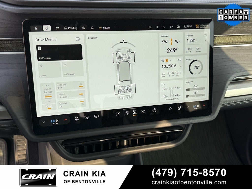 2025 Rivian R1T Adventure - AWD / CLEAN CARFAX / ONE OWNER