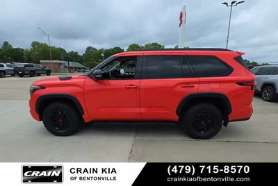 2023 Toyota Sequoia TRD Pro - 4WD / PANORAMIC SUNROOF / ONE OWNER