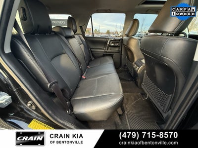 2019 Toyota 4Runner Limited Nightshade - 4WD / SUNROOF / CARFAX ONE OWNER