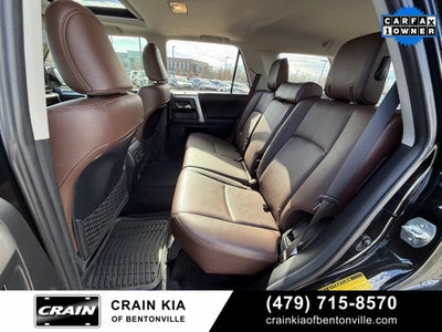 2022 Toyota 4Runner Limited - 4WD / SUNROOF / CLEAN CARFAX / ONE OWNER