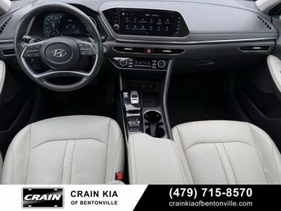 2022 Hyundai Sonata Hybrid Limited - CLEAN CARFAX / 51 HWY MPG / SOLAR PANEL ROOF
