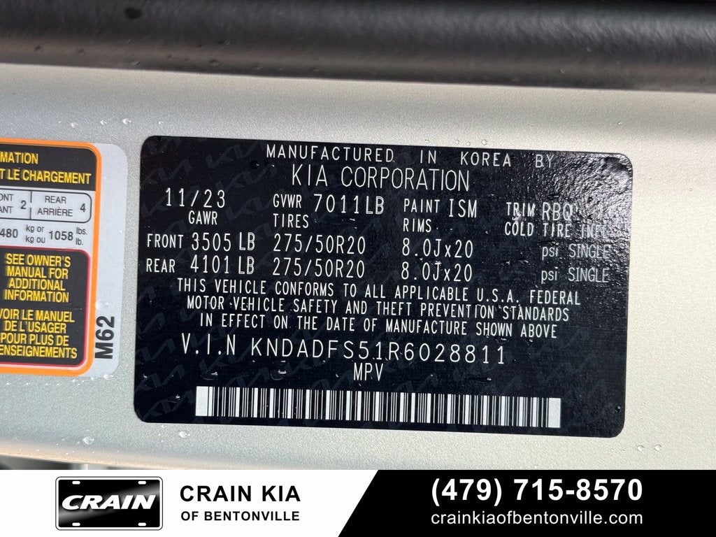 2024 Kia EV9 Land | KIA CPO | CARFAX ONE OWNER!
