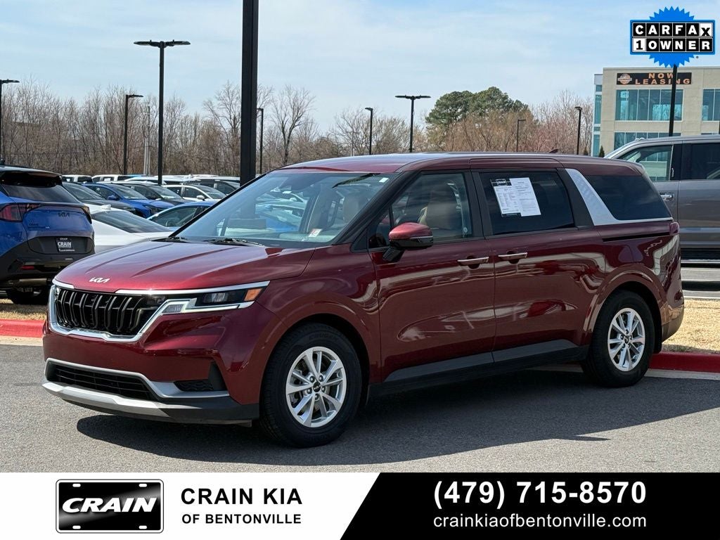 2022 Kia Carnival LXS - 8 SEATS / CLEAN CARFAX / ONE OWNER