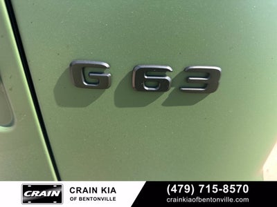 2020 Mercedes-Benz G-Class G 63 AMG® 4MATIC®